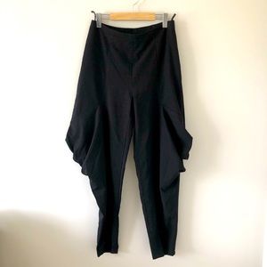 🤩 Kokomarina Black Puff Pants with Elastic Waistband Size M